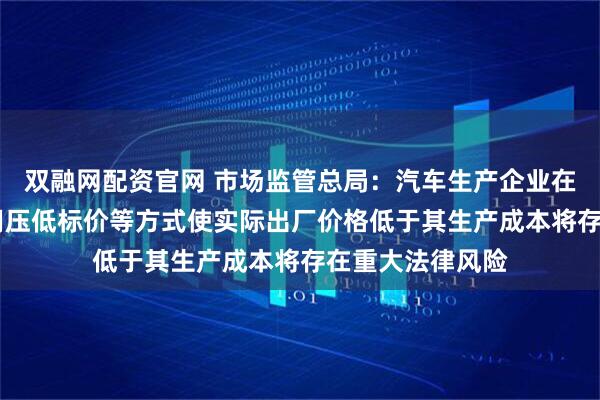 双融网配资官网 市场监管总局：汽车生产企业在招标投标中 采用压低标价等方式使实际出厂价格低于其生产成本将存在重大法律风险